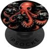 4DCameraHollic Fotografo Vintage Fotografo Octopus Art Men Fotografia Lens PopSockets PopGrip Adesivo