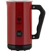 Bialetti Milk Frother Elettrico, Montalatte per Cappuccino, Capacità 150 ml Cappuccino o 300 ml Latte Caldo, Rosso
