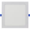 Parama Pannello LED quadrato 24W IP20 100LM/W foro 280x280mm Osram Chip LED driver EagleRise bianco caldo 3000K
