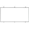 Parama Cornice a incasso per cartongesso per pannello LED 120x30