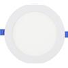 Parama Pannello LED rotondo 12W IP20 100LM/W foro Ø153-160mm Osram Chip LED driver EagleRise bianco freddo 6000K