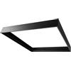 Parama Cornice nera a soffitto in alluminio per pannello LED 60x60