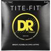 DR Strings TITE-FIT™ - Nickel Plated Electric Guitar Strings: Light to Medium 9-46