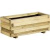 NM Fioriera Rettangolare in Legno