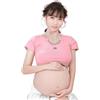 YRZGSAWJ 8° ventre in silicone per donne incinte, 9 mesi, finta pancia finta, realistica, per attori, abbigliamento premaman (bianco avorio)