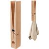 Generic Molletta grande in legno, 30 cm, mollette giganti in legno, porta asciugamani da bagno, clip con molla, e robusta, per soggiorno, lavanderia e camera da