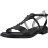 Nero Giardini E615895D sandalo basso in pelle nero
