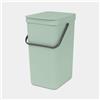 Brabantia Cestino per rifiuti Brabantia Sort Go. Verde giada 16 L