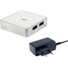 Conceptronic HUBBIES03W CONCEPTRONIC USB-Hub 4-Port 3.0 ->4x3.0 5Gbps m.Netz. ws