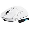 VGN GAMEPOWER Mouse da gioco wireless VGN Game Power Attack Shark X3PRO, 59g, ultraleggera, ideale per eSports, con frequenza di polling 4K/8KHz, 26000DPI, sensore PixArt PAW3395, compatibile con connessioni 2.4G/BT5.0/cablata, autonomia fino a 200 ore, …