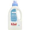 Klar Ammorbidente trasparente Eco Sensitive, 750 ml, senza profumo, 30 lavaggi, per chi soffre di allergie, vegano