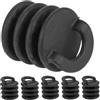 HAKIDZEL 6 Pezzi Tappo per Kayak in Gomma Nera 31mm, Chiusura Marina