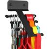Generic Supporto da parete per attrezzature da palestra con fascia di resistenza | Per fasce per trazioni, corda per saltare, accessorio per palestra domestica, supporto a parete