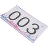 GALPADA 50 Pezzi Pettorali da Corsa Numerati 1-50 con Spille | Tessuto in Fibra con Fori Preforati, Numeri Chiari e Leggibili, per Maratone e Corse Benefiche