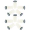 BESTYASH Punte per Stecca da Biliardo Bianco in Nylon 20 Pezzi 12mm | Struttura Laminata, Ricambio per Punte e Puntali, per Pratica e Ambienti Ricreativi, da Biliardo