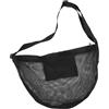 VICASKY Borsa a Tracolla in Rete per Pallone Singolo, Sport | Regolabile, Pratica e Resistente All'usura, per Squadre e Stadi, Colore Nero, Adatta a Calcio e Pallavolo