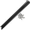 A ABSOPRO Raggi per Bicicletta 14G 215mm 12 Pezzi | Acciaio Inossidabile 304, Nero, Include Nipples, 67mm, 4mm, 2mm, 12x6mm, Misurare Prima Dell'Ordine.