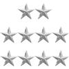 TOYANDONA 10 Pezzi Tappetino Antiscivolo per Snowboard, Metallo Argento