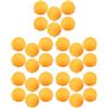 USHOBE 30 Pezzi Palline da Ping Pong da Allenamento con Fori, Plastica | Fori da 1, 3mm a 2mm, Tappo in Silicone Stabile, Leggere e Resistenti, per Gioco Ricreativo e Gare