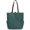 LeeQinersw Borsa Sportiva Borsa Tennis Borsa Racchette Borsa Palestra con Grande Capacità per Allenamenti E Partite in Poliestere Adatta a Trasporto a Mano, Verde, Verde Scuro