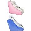 Amosfun 2 Pezzi Borsa a Tracolla per Pattini, Triangolare, con Cerniera | Pattini Sul Ghiaccio e Rotelle, Design Semplice alla Moda, per Ragazze