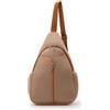 Ronyme Borsa Porta Racchette Borsa a Tracolla Zaino Monospalla Sportivo in Neoprene a Contrasto Apertura Ampia per Racchette E Accessori Tasca con Cerniera, Array, Albicocca
