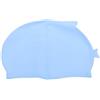 DEARMAMY Cuffia da Nuoto per Bambine in Silicone a Forma di Pesce | Leggera e Pieghevole, e Tirare i Chioma, per Piscina e Spiaggia, Azzurro Chiaro