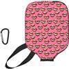 Generic Custodia Per Racchetta Da pickleball Leopard Lips pickleball Paddle Cover | con cerniera Universale pickleball Racket Case Per uomini e donne sport Fits Most Rackets