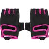 NAMOARLY Guanti Sportivi Antiscivolo a Mezzo Dito per Donna, Rosa | Fibra di Silicone e Rete, Particelle Antiscivolo in Silicone, per Ciclismo e Attività All'aperto