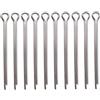 kvjSEXqvz 10 Pezzi Spaccatori Elica 2.5x50mm 316L Acciaio Inossidabile Compatibili con Motore Fuoribordo