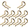 PACKOVE 10 Pezzi Perno di Fissaggio per Pastiglie Freno Bici, Acciaio Inox | Clip di Ritenzione per Pinza, Compatibile Bicicletta e Mountain Bike, Colore Oro, Uso Manutenzione