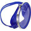 SHINEOFI Occhialini da Sub Ovali Lente Singola Antifog Blu, Maschera da Snorkeling per Adolescenti, Visione Subacquea Cristallina e Protezione UV, per Piscina e Immersione