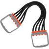 CLISPEED Pull Rope Fitness con Maniglie Antiscivolo in Tpr Corda da Allenamento per Petto e Braccia Accessorio Palestra Professionale per Esercizi Bicipiti e Tricipiti Nero Multifunzionale
