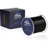 AKVTO - Lenza da pesca monolimero, monofilamento, 500 m - Ultimate Strength Resistant Leader Line Strong Mono, canna da pesca mono 4,5-15,9 kg, bassa e alta visibilità disponibile