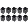 Lastdaytime Riduttore tubo quadrato 40x40 a 30x30mm plastica