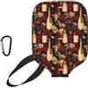 Generic pickleball Covers Wine Glasses pickleball Paddle Cover | antigraffio con cerniera Custodia per racchetta da pickleball Per Fits Most Rackets L'uso Esterno sport