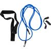 AKOOSY Cintura da Nuoto Statica per Allenamento, Resistenza, Nero | Nuoto in Piscina, Installazione Semplice, Fascia Elastica in Gomma, Borsa Inclusa, Uso in Posto