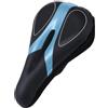 FUANA Coprisella per bici in memory foam con cuscino spesso, colore: nero