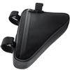 yanwuwa Borsa da corsa giornaliera con struttura triangolare | Gancio e anello di fissaggio, 23 x 17 cm, organizer con cerniera che tiene saldamente chiavi del telefono strumenti compatti