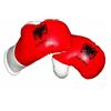 Sportfanshop24 Mini guantoni da boxe albania, 1 paio (2 pezzi) di guanti minibox ad esempio per specchietto interno auto
