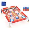 Fenteer Set Lancio Anelli per Bambini con, Modello NO.7888-2, Tavola Da Lancio Per Sacchetti Di Sabbia Versione Base, Peso 755,4g, Design Con Tema Bowling