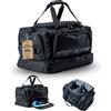 Otaro Borsone Palestra con Porta Scarpe & Vano Umido | 50L | Borsone da Viaggi | Gym Bag con Scomparto per laptop, Cinghie Zaino & Molti Scomparti | Borsone Palestra Uomo e Donna