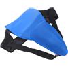 SAFIGLE Protezione Inguinale da Boxe Assorbimento Urti, Uomo Blu | Cinghie Regolabili, Vestibilità Rapida, Rete Traspirante, PU ABS Spugna, per Allenamento Kickboxing