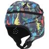 JECOMPRIS Casco da Rugby Morbido Imbottitura, Protezione Sportiva Regolabile