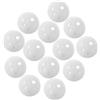 Homoyoyo 20 Pezzi Palline da Allenamento Golf in PP Bianche, lungo Leggero | Uso Interno ed Esterno, Distanza Limitata, Design Cavo, Adatte a Pratica Quotidiana, Colore Bianco