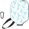 Generic pickleball Covers Blue Light-Ning pickleball Paddle Cover | Universale Impermeabile Custodia per racchetta da pickleball Per Fits Most Rackets sport uomini e donne