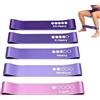 Générique Fasce elastiche di resistenza cinghia elastica antiscivolo per gambe | Fasce di stretching per esercizi per yoga fitness allenamento allenamento bodybuilding stretching