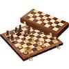 Chess - Gioco Di Scacchi - Scacchiera In Cassetta - Grande - Larghezza 40 Cm - Magnetico