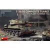 MiniArt Modellino Char T-34/85 Composito Torretta 112 Plant. Summer 1944 MiniArt 35306