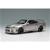 Make Up EM791 1/43 NISMO R34GT-R Z-Tune Prototype Tokyo Auto Salon 2001 Argento